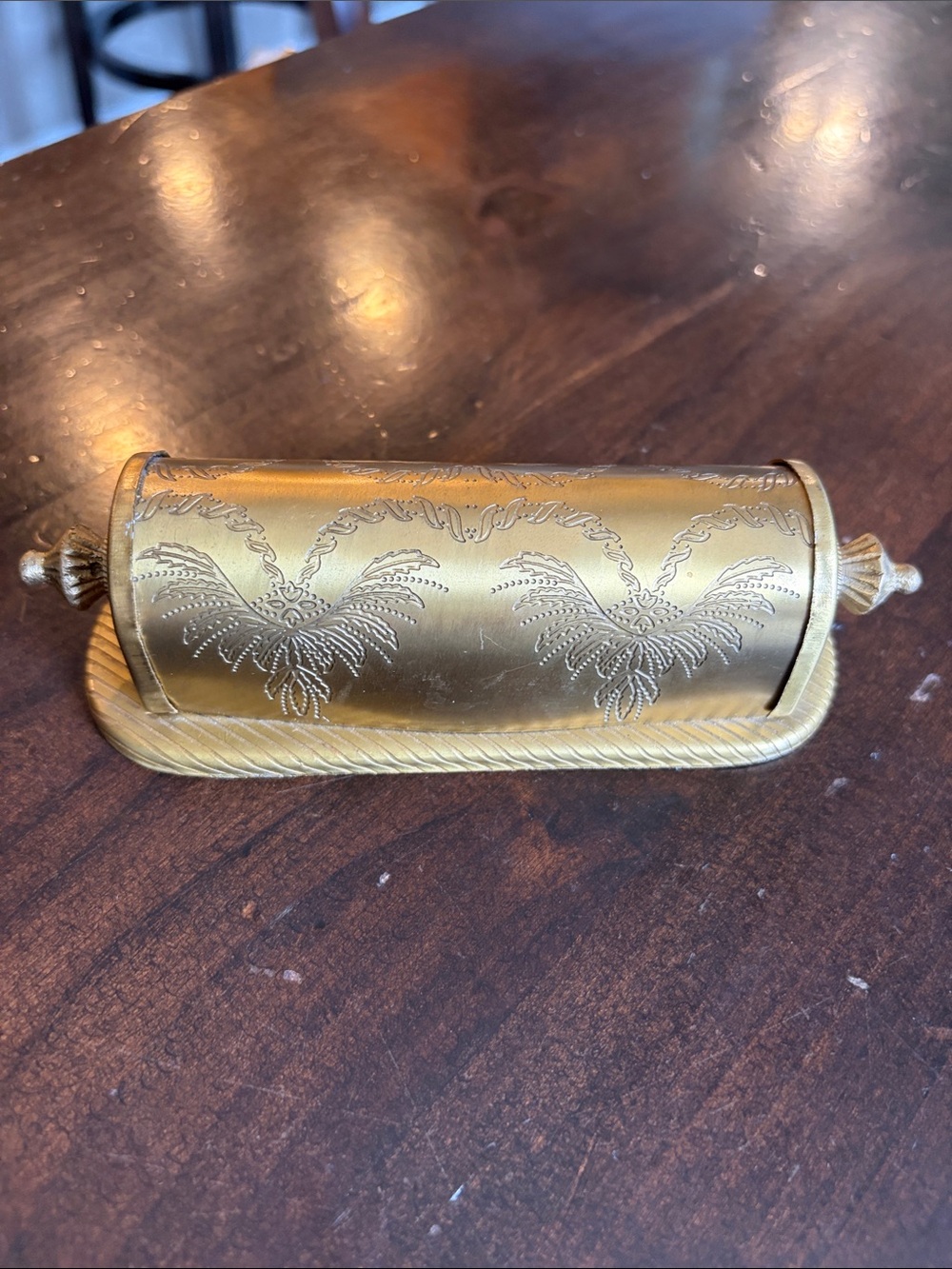 Vintage Brass Desk Perpetual Calendar - Picture 5 of 8
